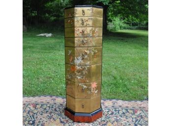 Oriental Multi Drawer Floor Standing Chest