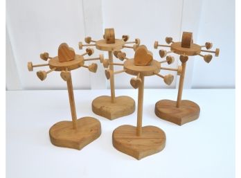 Craft Show Display Spinner Racks Set Of Four