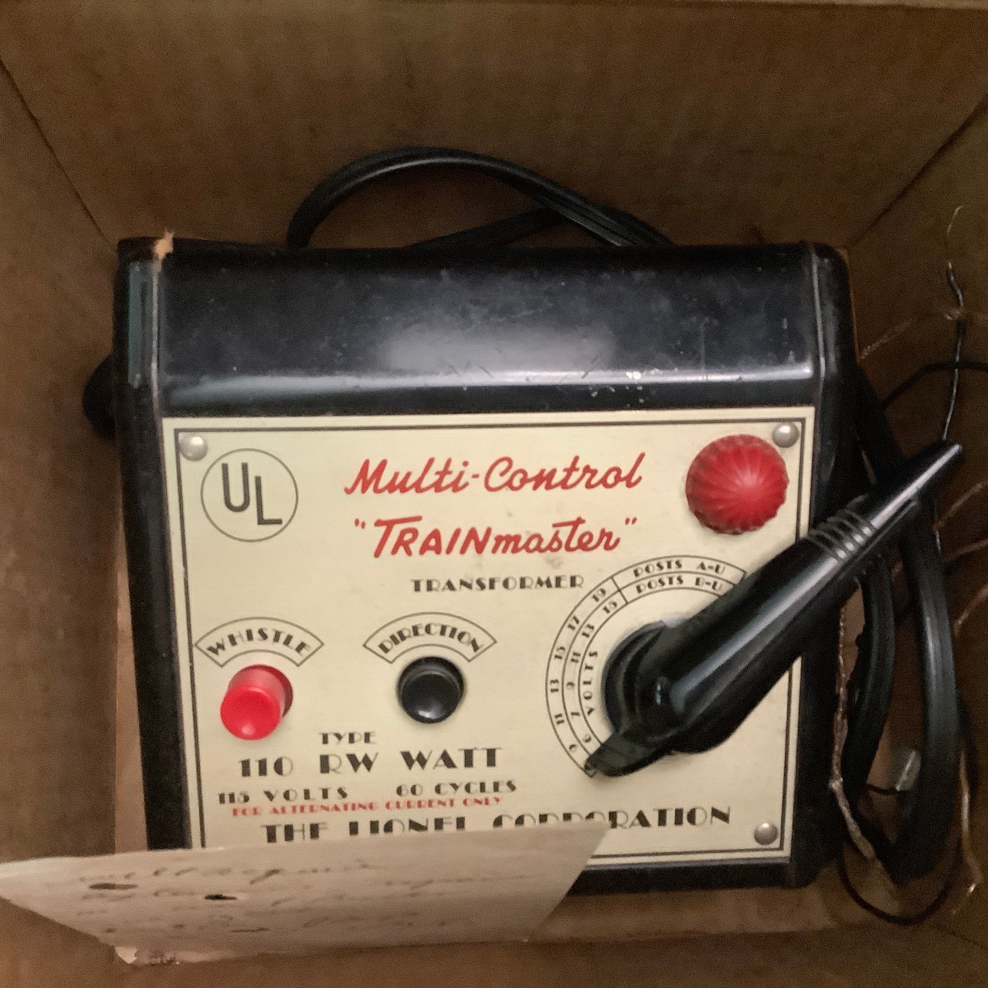 Lionel Multi-controller Train Master With Original Box #4280 ...