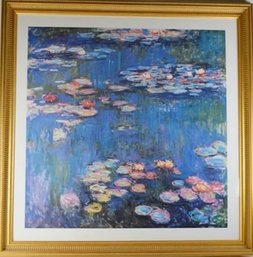 Offset Lithograph 'Water Lilies' After Claude Monet