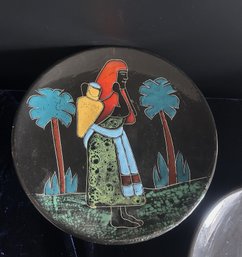 Vintage Ceramic Wall Plate