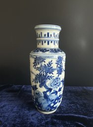 Chinese Blue And White Porcelain Vase