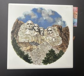 Mount Rushmore Decorative Tile / Plaque