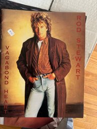 Vintage Vinyl Record Lot (3 Records)  Rod Stewart & Clint Black