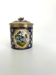 Miniature Porcelain Trinket Box