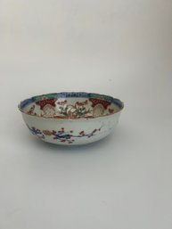 JAPANESE IMARI PORCELAIN LARGE BOWL