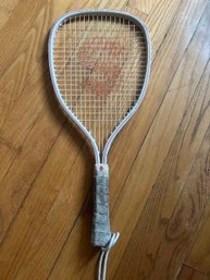 Vintage Wooden (or Early Composite) Tennis Racket