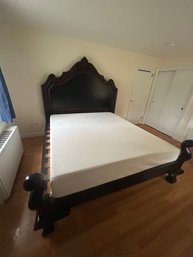 Solid Wood King Size Bed