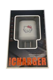 New- Travel Charger With Hello Kitty On It, USB