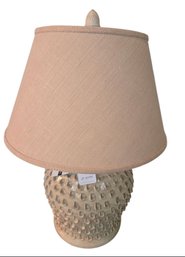 Bradburn Gallery Home Ceramic Table Lamp Featuring A Textured, Crackle-finish Base.