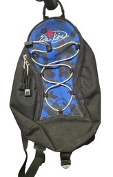 Blue And Black Floral Dakine Go Go Mini Backpack