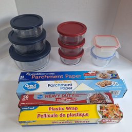 Anchor Hocking Glass Storage Containers