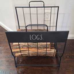 Fireplace Log Holder