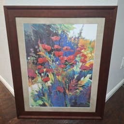 Poppies & Lavender By Mary Jane Schmitt