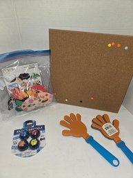 Cork Board ,mask ,hand Clappers