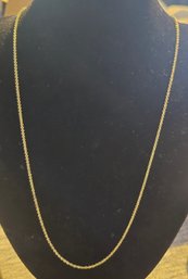 Gold Tone Necklace