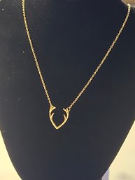 Antler Pendant Necklace