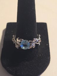 Blue Topaz Ring