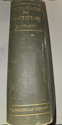 Concordance To Shakespeare Bartlett