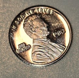 Abraham Lincoln 1 Gram Silver