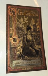 1/2 Arizona Goldback