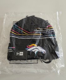 New Era Denver Broncos 2025 Crucial Catch Sport Knit Hat.