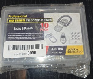 New- High Strenth Tie Down D Rings