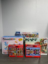 Puzzles & Picasso Tiles