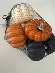 Decorative Faux Pumpkins