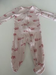 Carters 9 Months Baby Sleeper With Two Way Zipper