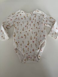 Rachel Zoe 6-9m Long Sleep Baby Onesie