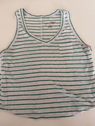 Womens XS Semi See Through Vintage Threads Co Crop Tank Top