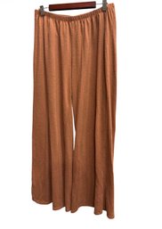 Stars Above Wide Legged Lounge Pants - Terra-cotta