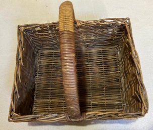 Dark Wicker Basket