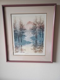James Hagen 'White Pines' Framed Art