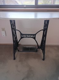 Singer With Tabletop