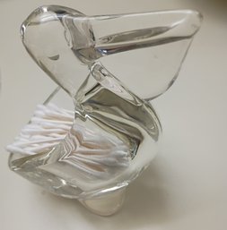 Vannes French Art Glass Pelican