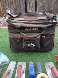 Husky 22 In. Pro Grade Rolling Tool Tote