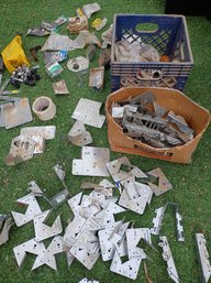 Galvanized Steel Hurricane Ties Lot