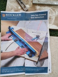 Table Saw Crosscut Sled