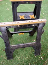Plastic Sawhorses