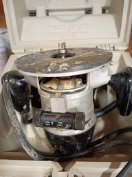 Vintage Sears Craftsman Router Kit With Carrying Case (Cat 9 25075)