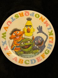Vintage Sesame Street Plate