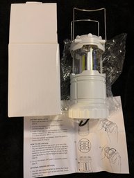 Portable Camping Lantern. New In Box