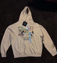 Disney Mickey Mouse Size Large Hoodie New