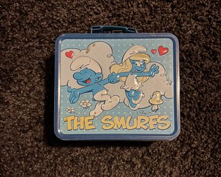 The Smurfs Vintage Metal Lunch Box