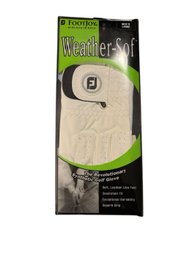 Mens Large Weather-sof Synthetic Golf Glove. New