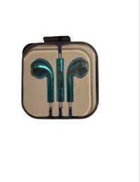 Blue Ear Buds, New,Great Stocking Stuffer