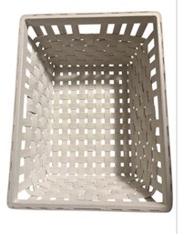 White Wooden Basket
