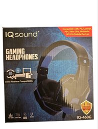 IQ Sound Gaming Headphones. New